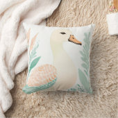 カスタムボホグースピローパステルグリーン クッション (ブランケット)