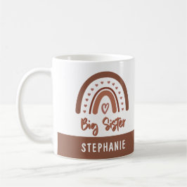 カスタムボホビッグシスターレインボーマッチング兄弟姉妹 コーヒーマグカップ