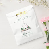 カスタムボホモダンプラントブライダルシャワー歓迎 フェイバーバッグ (封をした状態)