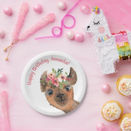 カスタムボホラマ ペーパープレート (パーティー)