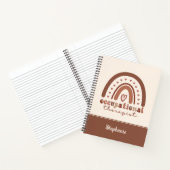 カスタムボホレインボーOT職業セラピスト ノートブック (内部)