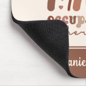 カスタムボホレインボーOT職業セラピスト マウスパッド (コーナー)