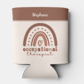 カスタムボホレインボーOT職業セラピスト 缶クーラー (裏面)