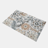 カスタムボホ秋 ドアマット (アングル)