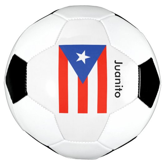 カスタムボリパーソナライズされたクサプエルトリカバンデラ サッカーボール (回転)