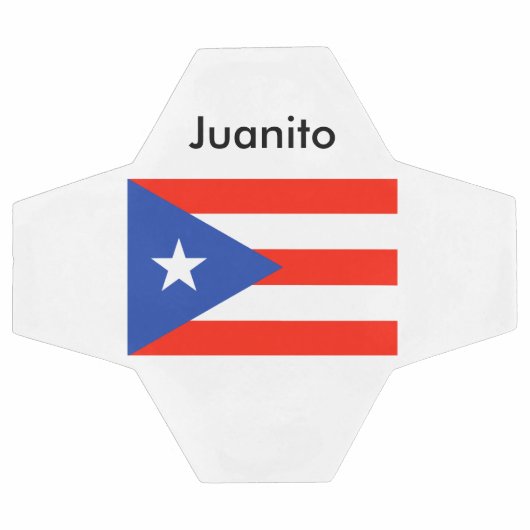 カスタムボリパーソナライズされたクサプエルトリカバンデラ サッカーボール (フラット)