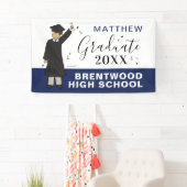 カスタムボーイアバター|高校卒業旗 横断幕 (インサイチュ)