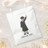 カスタムボーイアバター |高校卒業 フェイバーバッグ (クリップ留めされた状態)