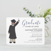 カスタムボーイアバター |高校卒業 招待状 (スタンド正面)