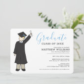 カスタムボーイアバター |高校卒業 招待状 (スタンド正面)