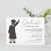 カスタムボーイアバター |高校卒業 招待状 (スタンド正面)