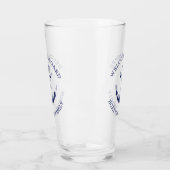 カスタムボート名ウェルカムアボード航海のいかり タンブラーグラス (左)