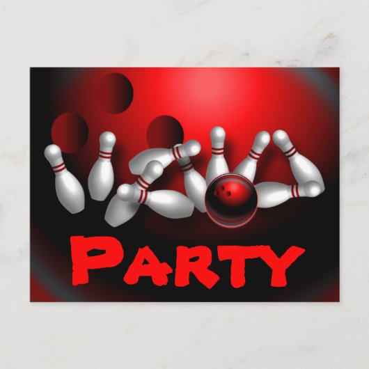 カスタムボーリングはがき ポストカード (正面)