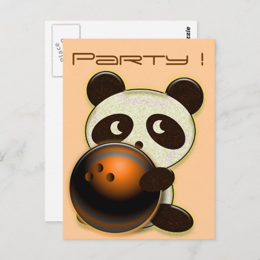 カスタムボーリングはがき ポストカード (正面/裏面)