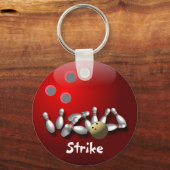 カスタムボーリングキーホルダー キーホルダー (正面)