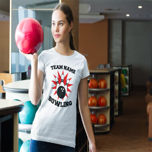 カスタムボーリングチーム名 Tシャツ