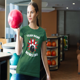 カスタムボーリングチーム名 Tシャツ