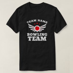 カスタムボーリングチーム名Tシャツ Tシャツ