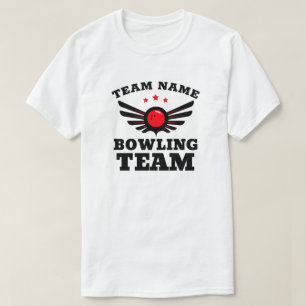 カスタムボーリングチーム名Tシャツ Tシャツ