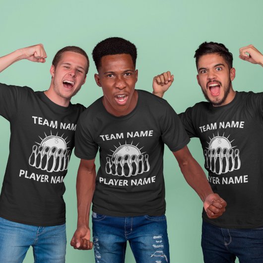 カスタムボーリングチーム Tシャツ