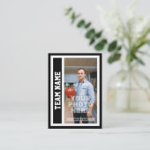 カスタムボーリングトレーディングカード(黒) コーリングカード (スタンド正面)