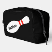 カスタムボーリングピン付き化粧品バッグデザイン ドップキット (右コーナー)