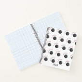 カスタムボーリングボール&ピン名前をカスタムする ノートブック (内部)