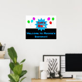 カスタムボーリングポスターテンプレート ポスター (ホームオフィス)