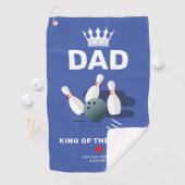 カスタムボーリング路地パパタオル ゴルフタオル (インサイチュ)