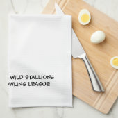 カスタムボーリング連盟 キッチンタオル (四つ折り)