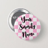 カスタムボ市松模様にードレトロ優先ボタン 缶バッジ (正面&裏面)