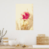 カスタムポスターファインアートプリント開花 ポスター (キッチン)