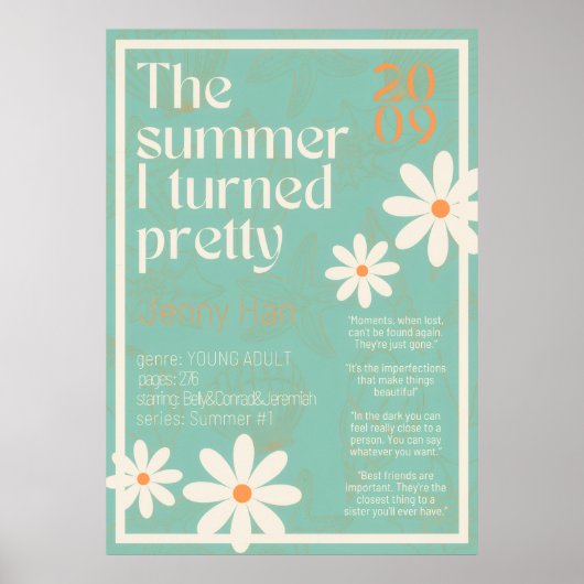 カスタムポスター – パーソナライズされたウォールアートプリント ポスター (正面)