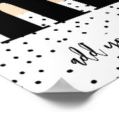 カスタムポスター – 小文字m ポスター (角)