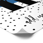 カスタムポスター – 小文字n ポスター (角)