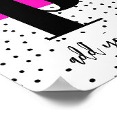 カスタムポスター – 小文字p ポスター (角)