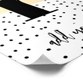 カスタムポスター – 小文字r ポスター (角)