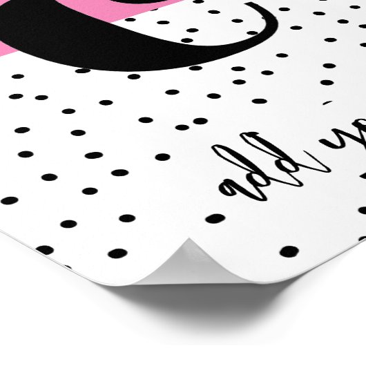 カスタムポスター – Lower Case c ポスター (角)