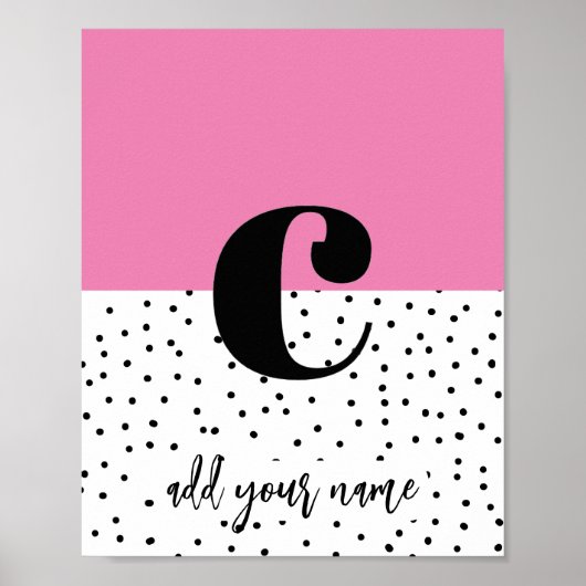 カスタムポスター – Lower Case c ポスター (正面)