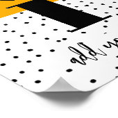 カスタムポスター – Lower Case i ポスター (角)