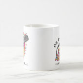 カスタムポッドキャストマイク コーヒーマグカップ (中央)