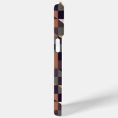 カスタムポリゴントライアングルスクエアアートパターン Case-Mate iPhoneケース (裏面 / 右)