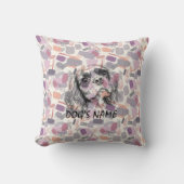 カスタムポートレート枕抽象芸術模様 クッション (正面)