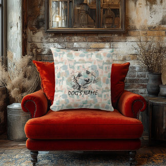 カスタムポートレート枕抽象芸術筆跡 クッション