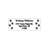 カスタムポープリント差出人住所スタンプ セルフインキングスタンプ (デザイン)