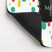 カスタムマウスパカラフルッド薬剤師ピルドット マウスパッド (コーナー)