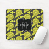 カスタムマウスパッドポピーフローラバラ水玉模様 マウスパッド (マウス)