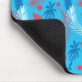 カスタムマウスパッド熱帯愛国レッドブルー マウスパッド (コーナー)