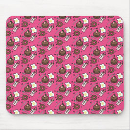 カスタムマウス3D散水フロストブレックファースト マウスパッド