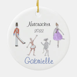 カスタムマウス/花/キャンディーケーン/兵士のナツクラッカー セラミックオーナメント